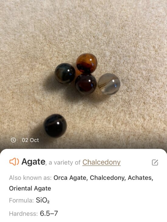 Genuine Dark Brown Agate Short Necklace, Natural Gemstone Adjustable Necklace - Picture 12 of 13